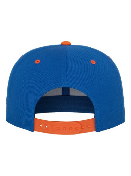 in Yupoong Royalblue-Orange Cap Caps - wholesale for Snapback Tone 6089MT Snapback 2 Capmodell